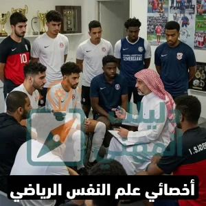 أخصائي علم النفس الرياضي