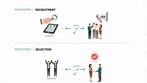 التوظيف والاختيار (Recruitment and Selection)