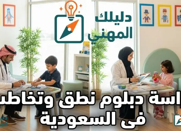 دراسة دبلوم نطق وتخاطب في السعودية