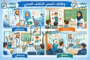 ماهي وظائف تخصص التثقيف الصحي ورواتبهم؟
