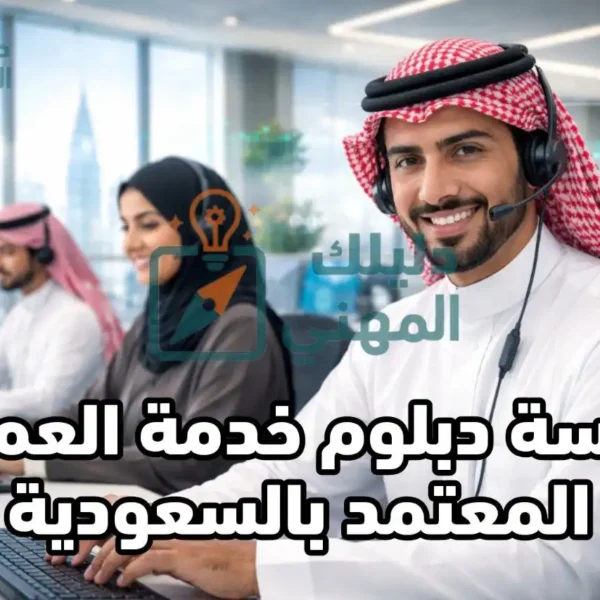 دراسة دبلوم خدمة العملاء المعتمد بالسعودية