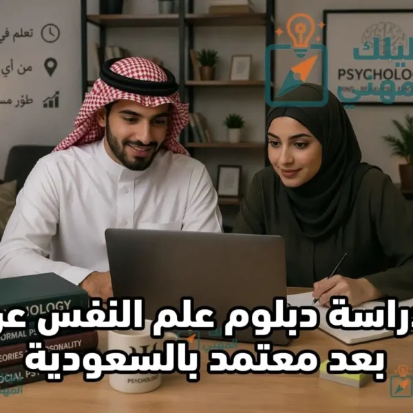 دبلوم علم النفس عن بعد معتمد بالسعودية