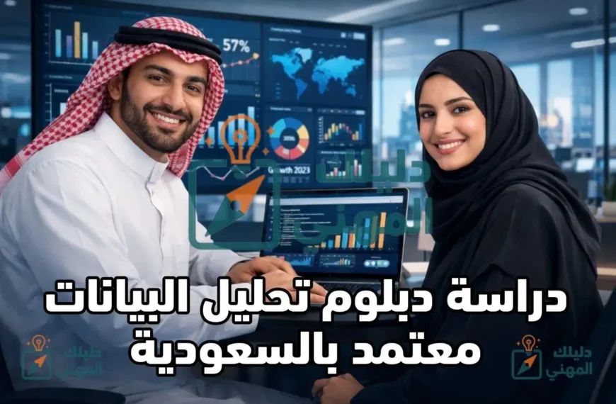 دراسة دبلوم تحليل البيانات معتمد بالسعودية
